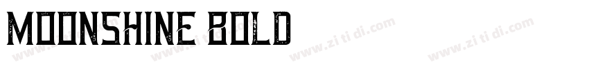 Moonshine Bold字体转换